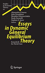 eBook (pdf) Essays in Dynamic General Equilibrium Theory de 