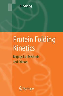 Fester Einband Protein Folding Kinetics von Bengt Nölting