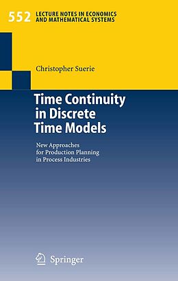 E-Book (pdf) Time Continuity in Discrete Time Models von Christopher Suerie