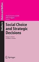 eBook (pdf) Social Choice and Strategic Decisions de David Austen-Smith, John Duggan.