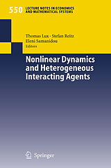 eBook (pdf) Nonlinear Dynamics and Heterogeneous Interacting Agents de Thomas Lux, Eleni Samanidou, Stefan Reitz.