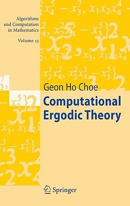 eBook (pdf) Computational Ergodic Theory de Geon Ho Choe