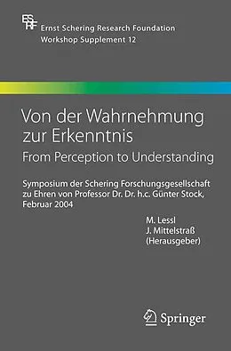 E-Book (pdf) Von der Wahrnehmung zur Erkenntnis - From Perception to Understanding von 
