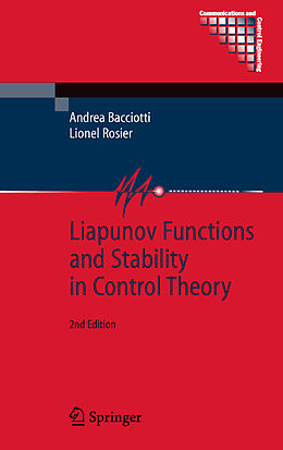 eBook (pdf) Liapunov Functions and Stability in Control Theory de Andrea Bacciotti, Lionel Rosier