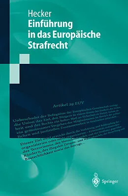 E-Book (pdf) Europäisches Strafrecht von Bernd Hecker