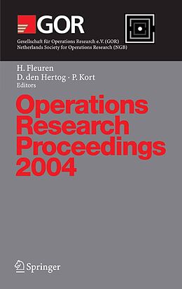 E-Book (pdf) Operations Research Proceedings 2004 von 
