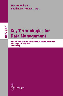 eBook (pdf) Key Technologies for Data Management de 