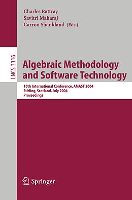 E-Book (pdf) Algebraic Methodology and Software Technology von 
