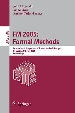 Couverture cartonnée FM 2005: Formal Methods de 