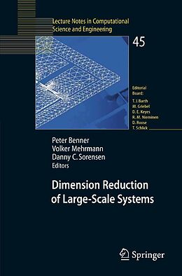 E-Book (pdf) Dimension Reduction of Large-Scale Systems von Peter Benner, Danny C. Sorensen, Volker Mehrmann.