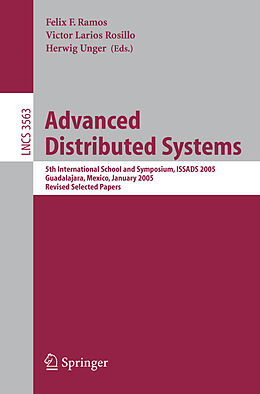 Couverture cartonnée Advanced Distributed Systems de 