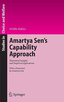 eBook (pdf) Amartya Sen's Capability Approach de Wiebke Kuklys