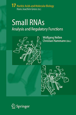 Livre Relié Small RNAs: de 