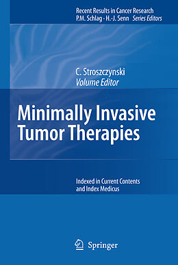 Fester Einband Minimally Invasive Tumor Therapies von 