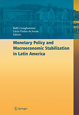 eBook (pdf) Monetary Policy and Macroeconomic Stabilization in Latin America de Rolf J. Langhammer, Lúcio Vinhas Souza