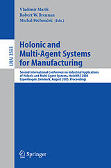 Couverture cartonnée Holonic and Multi-Agent Systems for Manufacturing de 