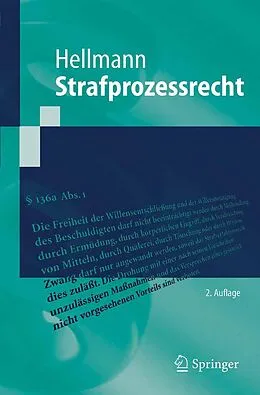 E-Book (pdf) Strafprozessrecht von Uwe Hellmann