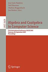 Kartonierter Einband Algebra and Coalgebra in Computer Science von 