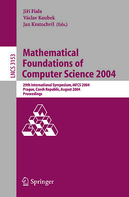 E-Book (pdf) Mathematical Foundations of Computer Science 2004 von 