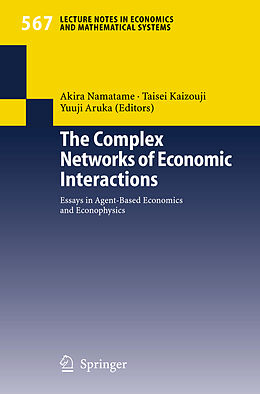 Couverture cartonnée The Complex Networks of Economic Interactions de 