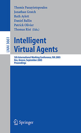 Kartonierter Einband Intelligent Virtual Agents von 
