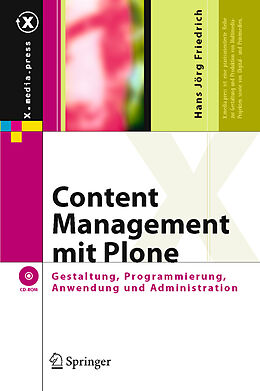 Fester Einband Content Management mit Plone von Hans Jörg Friedrich