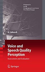 eBook (pdf) Voice and Speech Quality Perception de Ute Jekosch