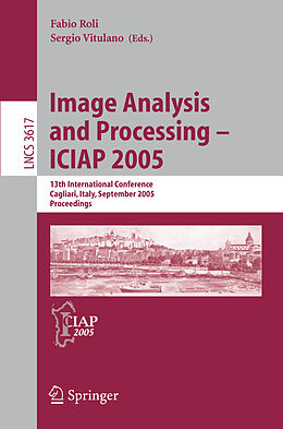 Couverture cartonnée Image Analysis and Processing - ICIAP 2005 de 