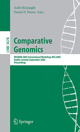 Kartonierter Einband Comparative Genomics von 
