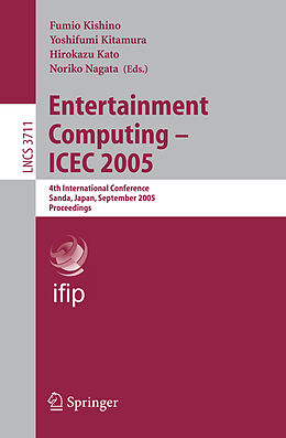 Kartonierter Einband Entertainment Computing - ICEC 2005 von 