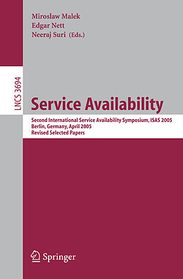 Kartonierter Einband Service Availability von 