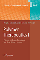 Livre Relié Polymer Therapeutics I. Vol.1 de 