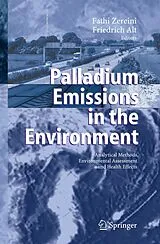 Fester Einband Palladium Emissions in the Environment von