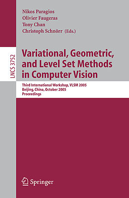 Kartonierter Einband Variational, Geometric, and Level Set Methods in Computer Vision von 