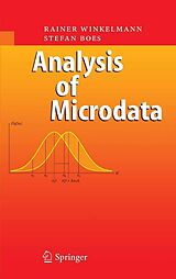 eBook (pdf) Analysis of Microdata de Rainer Winkelmann, Stefan Boes