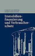 E-Book (pdf) Immobilienfinanzierung und Verbraucherschutz von Christian Hertel, Hervé Edelmann