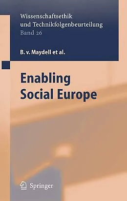 E-Book (pdf) Enabling Social Europe von M. Zukowski, B. Maydell V., K. Borchardt