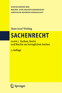 Fester Einband Sachenrecht von Hans Josef Wieling