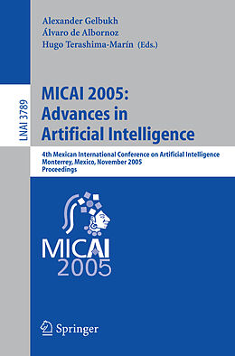 Couverture cartonnée MICAI 2005: Advances in Artificial Intelligence de 