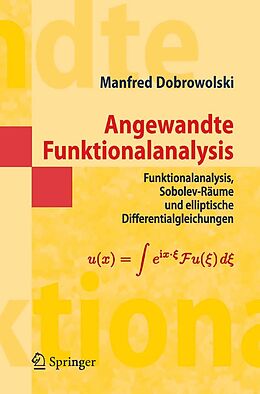 E-Book (pdf) Angewandte Funktionalanalysis von Manfred Dobrowolski
