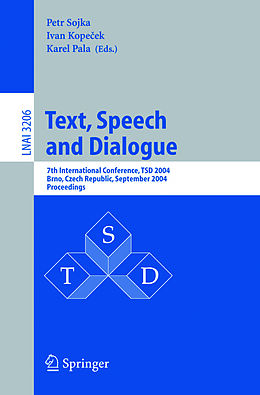 E-Book (pdf) Text, Speech and Dialogue von 