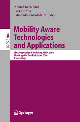E-Book (pdf) Mobility Aware Technologies and Applications von 