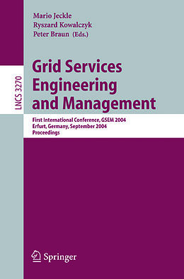E-Book (pdf) Grid Services Engineering and Management von 