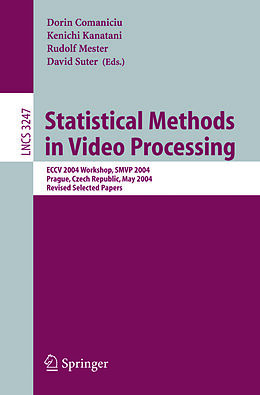 E-Book (pdf) Statistical Methods in Video Processing von 