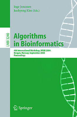 eBook (pdf) Algorithms in Bioinformatics de 