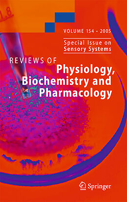 Fester Einband Reviews of Physiology, Biochemistry and Pharmacology 154 von 