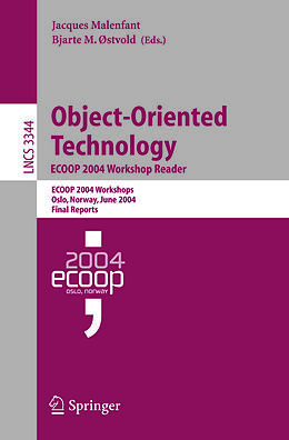 E-Book (pdf) Object-Oriented Technology. ECOOP 2004 Workshop Reader von 