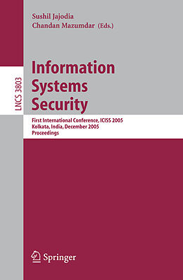 Kartonierter Einband Information Systems Security von 