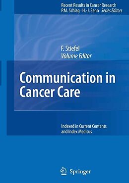 E-Book (pdf) Communication in Cancer Care von Friedrich Stiefel