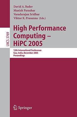 Kartonierter Einband High Performance Computing   HiPC 2005 von 